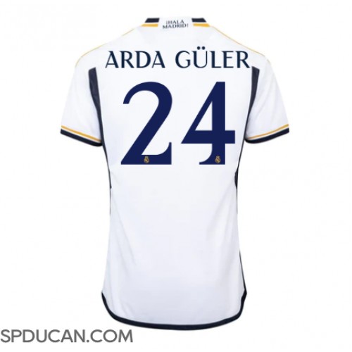Muški Nogometni Dres Real Madrid Arda Guler #24 Domaci 2023-24 Kratak Rukav